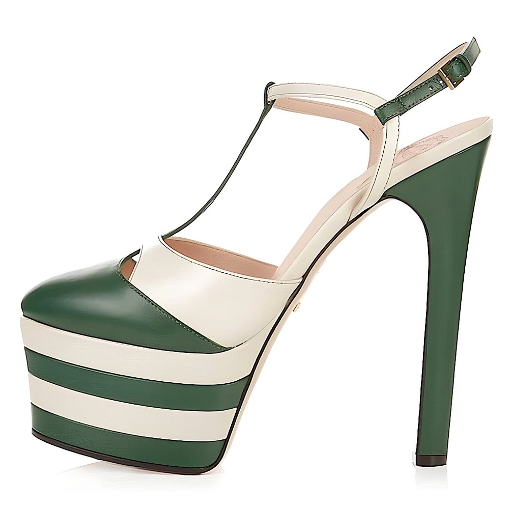 THE AMARI COLLECTION Faux Leather Stiletto Platform-Size 8